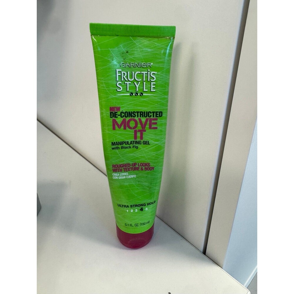 1 Garnier Fructis De-Constructed Move It Manipulating Gel Ultra Strong Hold 4